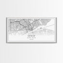 Detroit Street Map, Michigan Map, Map Print, Minimalist Art, Wall Art, Canvas Art, Office, Apartment Décor, Poker Room Décor, Fun Wall Art