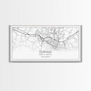 Durham Street Map, North Carolina Map, Map Art, Minimalist Art, Wall Art, Canvas Art, Trendy Room Décor, Bar Room Décor, Teacher Gift