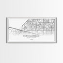 Fort Lauderdale Map, Florida Map, Map Art, Minimalist Art, Wall Art, Canvas Art, Gift For Newlyweds, Boys Room, Billiard Room Décor, Prints