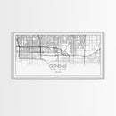 Glendale City Map, Arizona Map, Map Art, Minimalist Art, Wall Art, Canvas Art, Cabin Wall Décor, Entryway Décor,  Room Décor, Gifts For Her