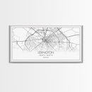 Lexington City Map, Kentucky Map, Map Art, Modern Art, Wall Art, Canvas Art, Dorm Room Decor, Country Wall Art, Housewarming Gift, Prints