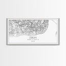Lisbon City Map, Portugal Map, Map Art, Modern Art, Wall Art, Canvas Art, Travel Wall Décor, Apartment Wall Art, Book Lover Gift, Office Art