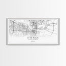 Little Rock City Map, Arkansas Map, Map Art, Modern Art, Wall Art, Canvas Art, Mother In Law Gift, Cabin Wall Décor, Farmhouse Wall Art