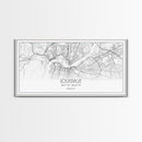 Louisville City Map, Kentucky Map, Map Art, Modern Art, Wall Art, Canvas Art, Aesthetic Room Décor, Wall Art Home Décor, Birthday Gift