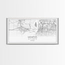 Memphis City Map, Tennessee Map, Map Art, Minimalist Wall Art, Wall Art, Canvas Art, Travel Gifts For Women, Country Home Décor, Music Room