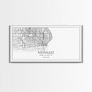 Milwaukee City Map, Wisconsin Map, Map Art, Minimalist Wall Art, Wall Art, Canvas Art, Country Home Art, Girl Room Décor, College Décor