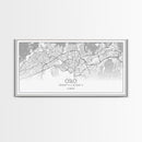 Oslo City Map, Norway Art, Map Print, Minimalist Wall Art, Wall Art, Canvas Art, Travel Wall Art, Hiking Gift, European Wall Art, Office Art