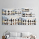 Cowboy Art Print, Western Wall Art, Horse Wall Art, Canvas Print, Wall Hanging, Panoramic Art, Ranch Decor, Western Art, College Dorm Decor