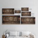 Tavern, Saloon Wall Art, Bar Decor, Prohibition Wall Art, Canvas Print, Wall Hanging, Panoramic Art, Rustic Wall Decor, Housewarming Gift