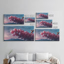Grapes Wall Decor, Kitchen Wall Decor, Food Wall Art, Minimalist Art, Panoramic Wall Decor, Canvas Print, Wall Art, Framed Canvas Art