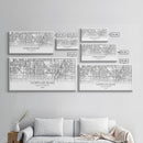 North Las Vegas City Map, Nevada Art, Map Print, Minimalist Wall Art, Wall Art, Canvas Art, Gamer Room Décor, Teacher Gift, Teen Boy Décor