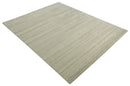 Hand Tufted Natural Wool Area Rug - Brown Beige and Gray with Solid Shaded Design by The Rug Decor
