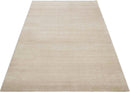 2x3, 5x8 and 8x10 Solid Beige Rug, Low Pile, No Shedding | TRD162