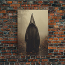 Horror Art Print, Dark Art Print, Witch Wall Decor, Gothic Wall Decor, Canvas Print, Wall Art, Vertical Print, Home Decor, Wall Decor