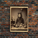 Street Performers, Street Art, Urban Wall Art, Canvas Print, Wall Hanging, Portrait Art, Office Wall Decor, Dorm Room Art, Bar Decor
