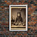 Spooky Room Decor, Gothic Wall Decor, Horror Art, Dark Fantasy, Occult Art, Canvas Print, Wall Art, Vertical Print, Home Decor, Wall Decor