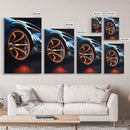 Car Guy Wall Art, Exotic Super Car Deep Dish Rims, Office or Man Cave Art, Automotive Photography, Sports Car Wall Art
