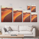Desert Ladscape, Sand Dunes Art Print, Desert Art, Canvas Print, Wall Art, Vertical Art, Office Wall Decor, Landscape Print, Family Room Art