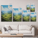 Mountains Wall Art, Valley Art, River Wall Print, Canvas Print, Wall Art, Vertical Art, Realtor Thank You, Home Wall Decor, Dorm Room Art