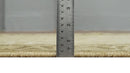 Beige and Olive Wool Area Rug 2x3 - Traditional Hand Knotted Oushak