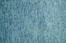 2x3 Hand Woven Solid Blue Rug, No Shedding | N8523