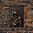 Samurai Japanese Art Ukiyo-e style Framed Canvas Print, Samurai Japanese Art Canvas Wall Art, Canvas Art Home Decor, Japanese Art Home Decor