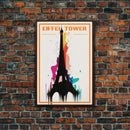 France Travel Poster, Eiffel Tower Wall Art, Paris, Europe Wall Art, Travel Wall Print, Travel Poster, Travel Wall Art, Canvas Wall Print