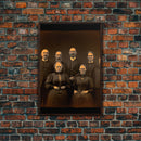 Halloween Wall Art, Spooky Room Decor, Horror Decor, Creepy Art, Ghost Art, Dark Fantasy, Canvas Print, Wall Art, Vertical Print, Room Decor
