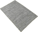 Hand Woven Gray Modern Style Wool Area Rug
