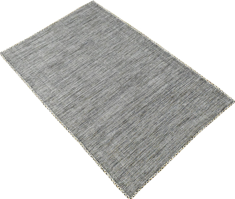 2x3, 5x8 Dhurrie Rug, Brown and Beige Plain Rug