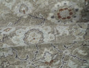 Gray Wool Hand Knotted Vintage Rug 2x4 - Traditional Antique