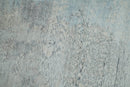 2x4 Modern Abstract Beige, Blue and Charcoal Bamboo Silk Rug| N6724