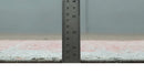 Peach and Gray Modern Abstract Hand-Knotted Art Silk Area Rug 2x4 - Contemporary