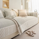 Herringbone Sofa Protector Cover, Non-Slip Couch Cover for Seat, Back & Arms
