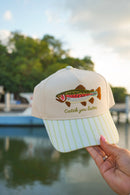 Catch You Later - Green Stripe Hat