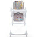 3-In-1 Convertible Highchair with Adjustable Height and 5-Point Safety Belt and Lockable Wheels by LJGDeals