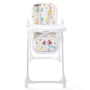 3-In-1 Convertible Highchair with Adjustable Height and 5-Point Safety Belt and Lockable Wheels by LJGDeals