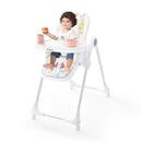 3-In-1 Convertible Highchair with Adjustable Height and 5-Point Safety Belt and Lockable Wheels by LJGDeals