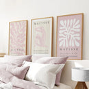 3 Piece Blush Pink Matisse Wall Art Set by Wall Art Set
