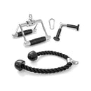3-Piece Cable Machine Attachment Set for Home Gym by LJGDeals