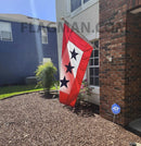 Sewn 3 Blue Star Service Flag by Flagman of America