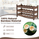 3-Tier Bamboo Freestanding Countertop Wine Bottle Organizer by LJGDeals
