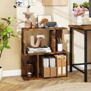 3-Tier Bookshelf with Display Shelf for Small Space by LJGDeals