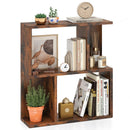 3-Tier Bookshelf with Display Shelf for Small Space by LJGDeals