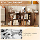 3-Tier Bookshelf with Display Shelf for Small Space by LJGDeals