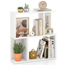 3-Tier Bookshelf with Display Shelf for Small Space by LJGDeals