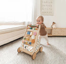 Tiny Land® Versatile Natural Wooden Baby Walker by Tiny Land INC