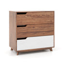 Rustic Farmhouse Wooden Storage Dresser for Bedroom Living Room-Brown by LJGDeals