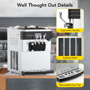 3 Flavor Soft Serve Commercial Ice Cream Maker Machine (97582146)