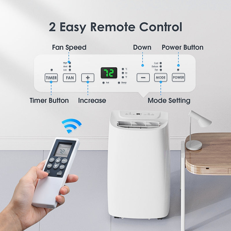 3-in-1 Portable Air Conditioner 14,000 BTU